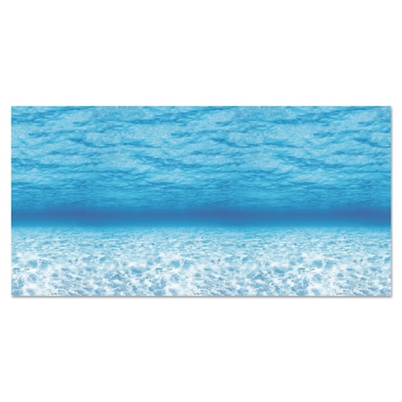 Pacon Fadeless Designs Bulletin Board Paper, Under the Sea, 50 ft x 48", Blue/White 56525